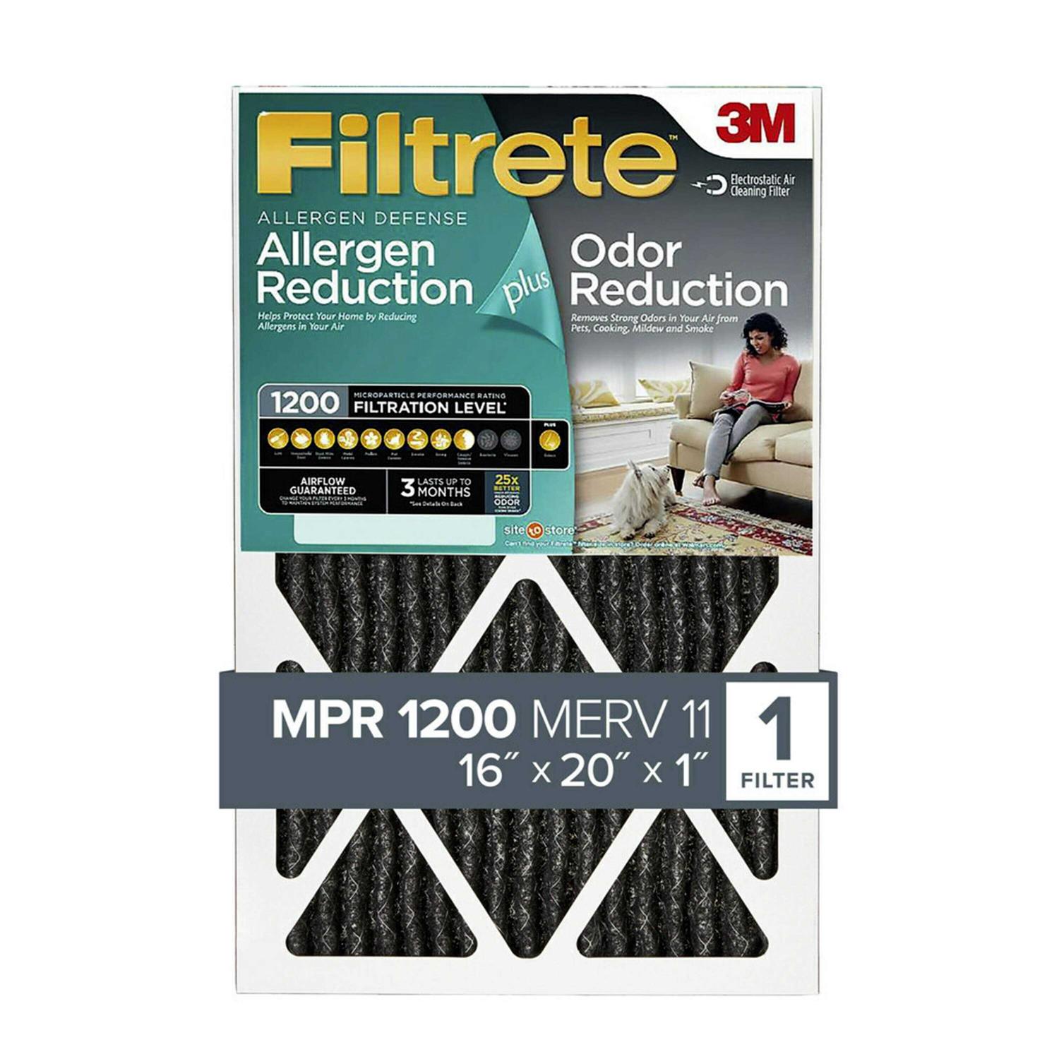 Filtrete Allergen Defense Pleated Air Filter - Zenithce