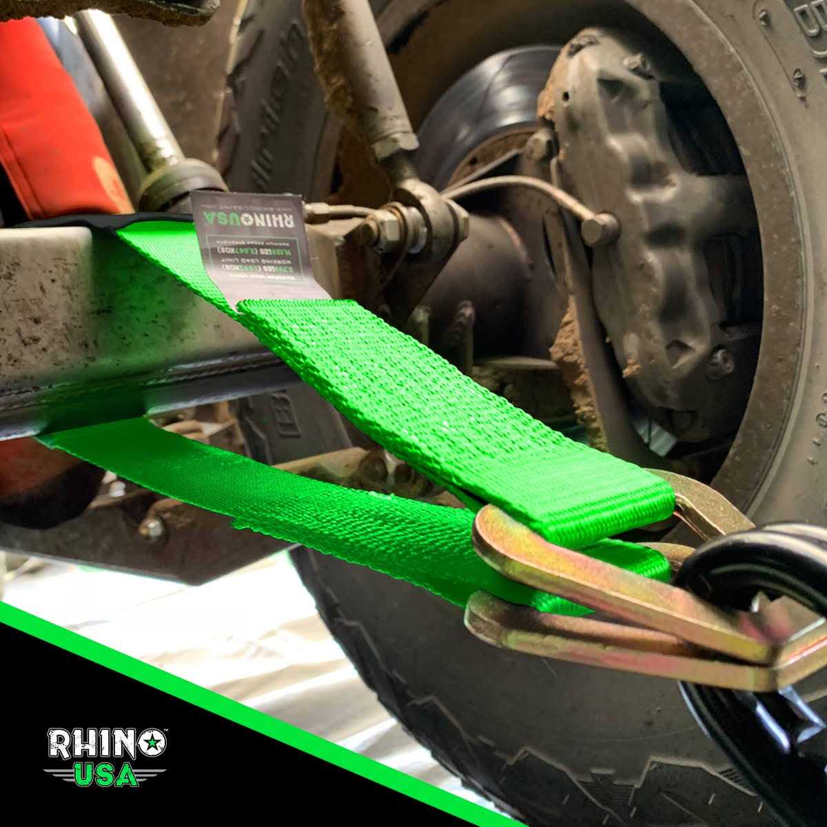 Rhino USA Axle Tie Down Straps - Zenithce
