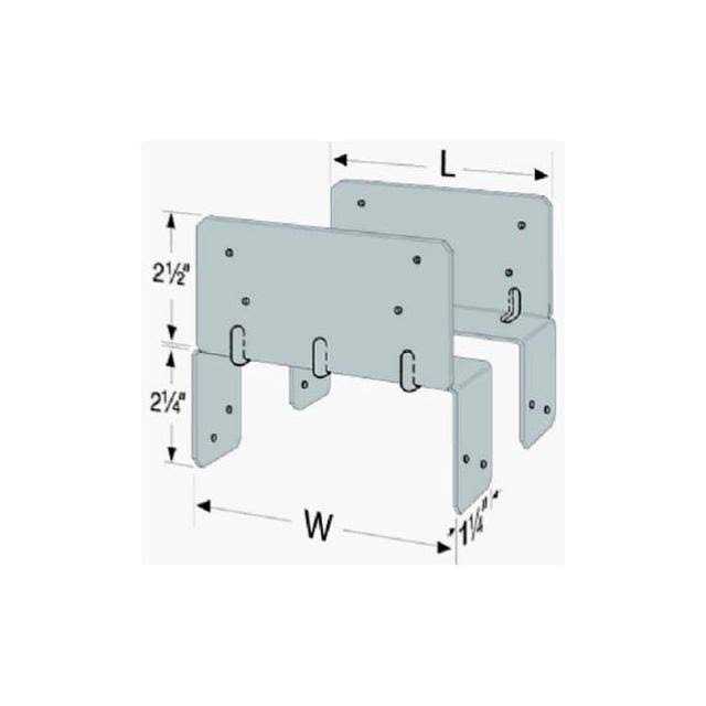 Simpson Strong-Tie LBP 1/2Z Bearing Plate - Zenithce