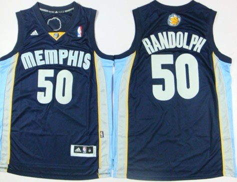 Memphis Grizzlies #50 Zach Randolph Revolution 30 Swingman Navy Blue Jersey - Zenithce
