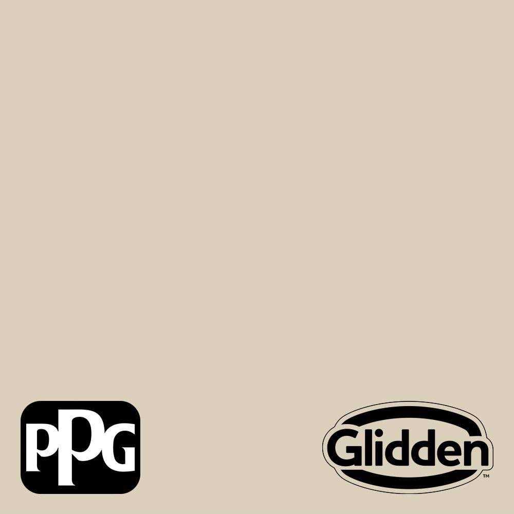 Glidden 8 oz. PPG1085-4 Best Beige Satin Interior Paint Sample - Zenithce
