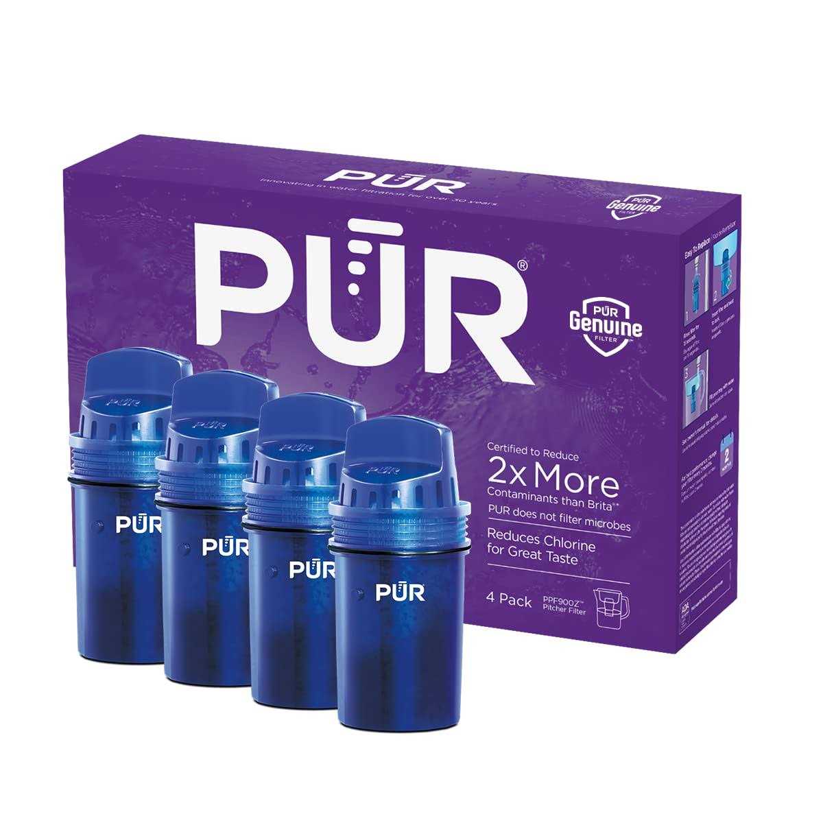 PUR Water Pitcher Replacement Filter - Zenithce