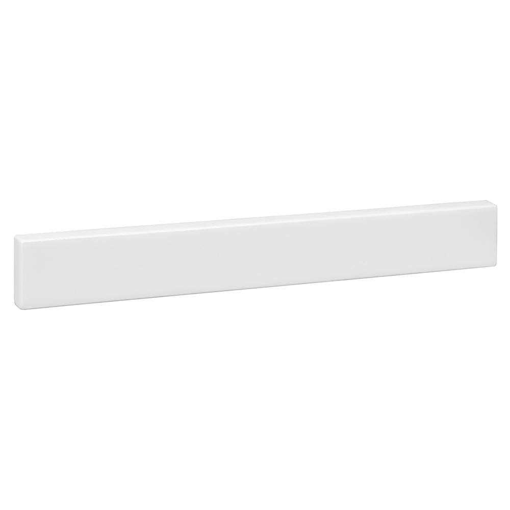 Prairiegrit Cultured Marble Backsplash in White UBS - Zenithce