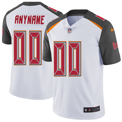 Tampa Bay Buccaneers Customized White Vapor Untouchable Limited Stitched NFL Jersey - Zenithce