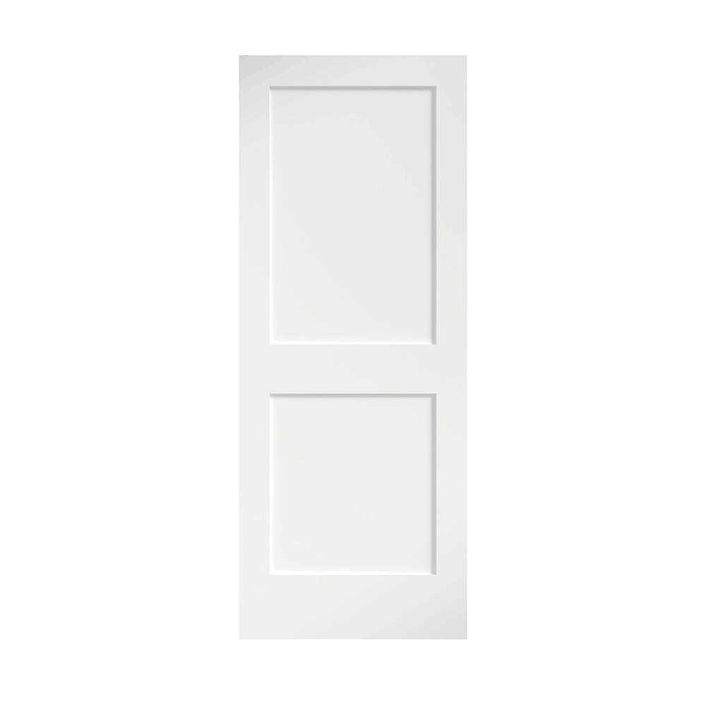 Paneled Wood Primed Shaker Standard Door EightDoors - Zenithce