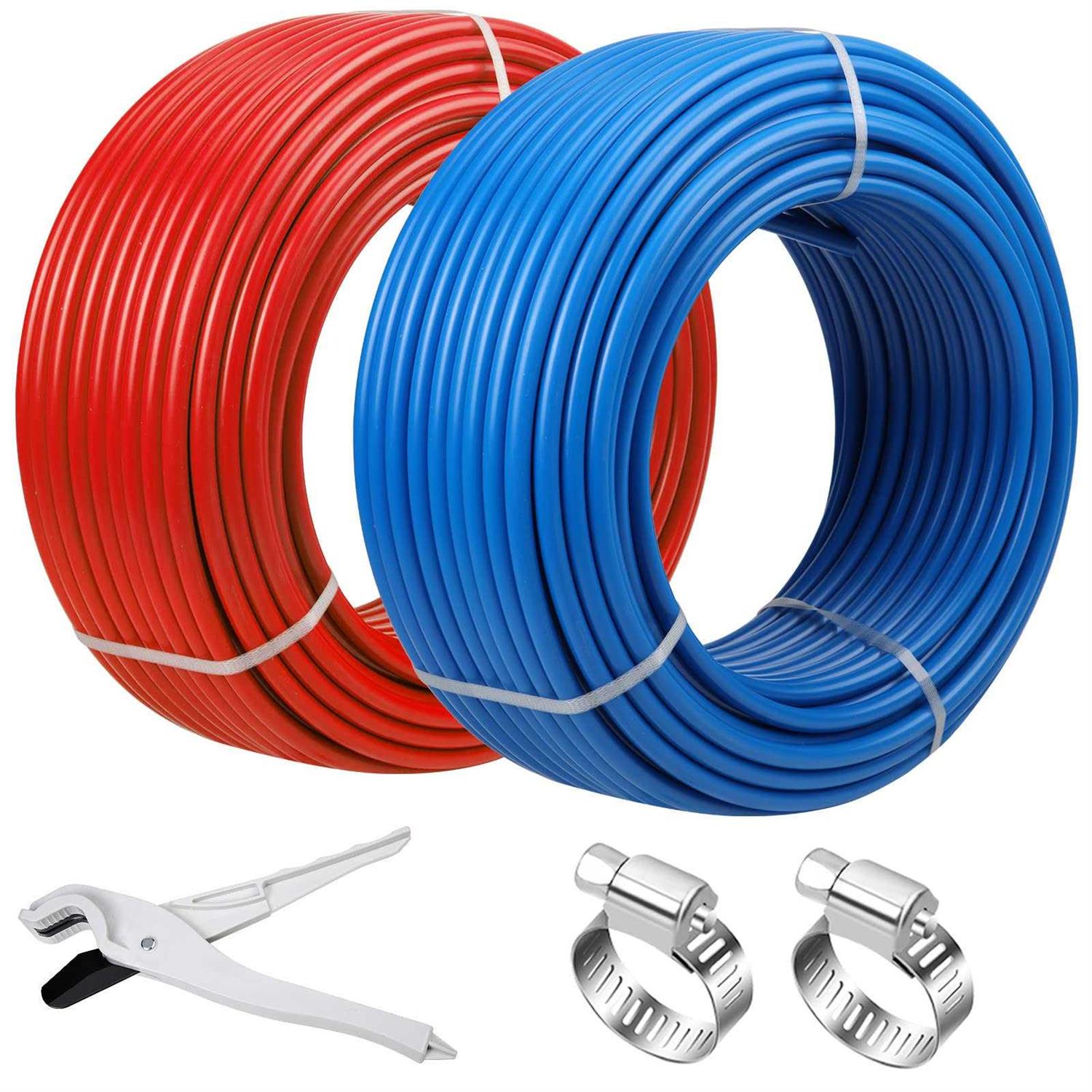 PEX Manifold Radiant Floor Heating Set 6 Loop System Stainless Steel Heated Hydronic Heating For 1/2 Oxygen Barrier Tubing - Zenithce