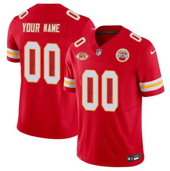 Kansas City Chiefs Custom Red 2023 F.U.S.E. With 
