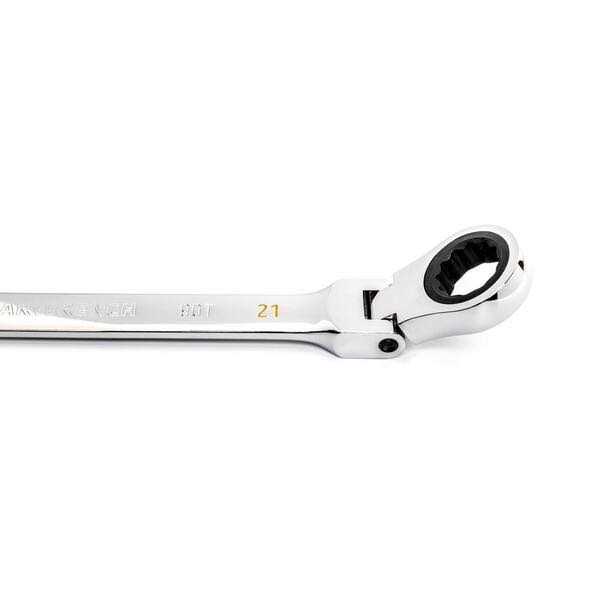 Gearwrench 90T 12 Point Flex Head Ratcheting Combination Wrench - Zenithce