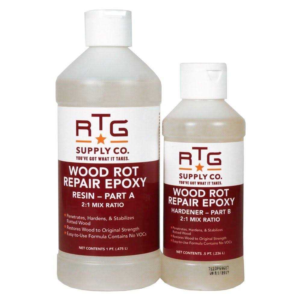 RTG Supply Co Wood Rot Repair Epoxy - Zenithce