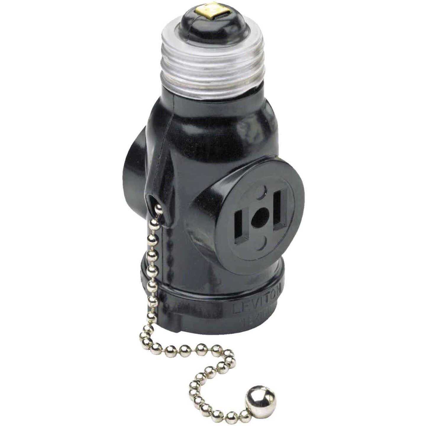 Leviton Black 2-Gang Single Outlet Wall Plate 80526-BLK - Zenithce