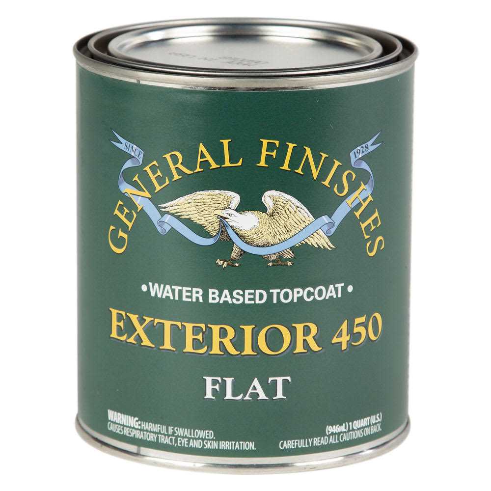 General Finishes Exterior 450 Water Based Topcoat - Zenithce