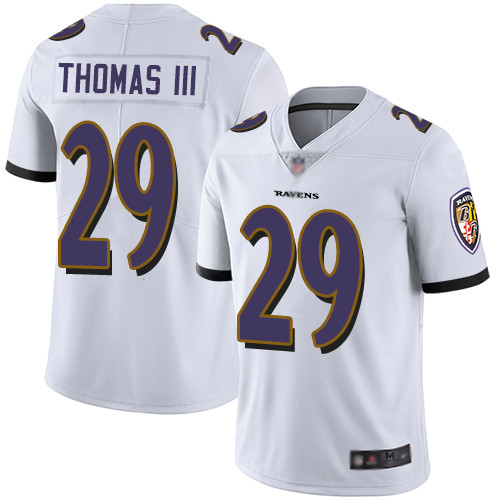 Baltimore Ravens #29 Earl Thomas III White Vapor Untouchable Jersey - Zenithce