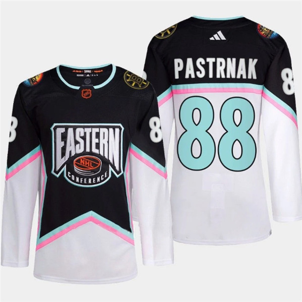Boston Bruins #88 David Pastrnak Black White 2023 All-Star Stitched Jersey - Zenithce