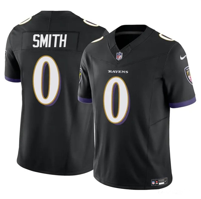 Baltimore Ravens #0 Roquan Smith Black 2023 F.U.S.E. Vapor Limited Jersey - Zenithce