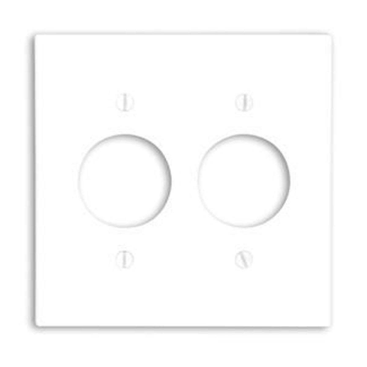 Leviton 88046 2-Gang 1-Duplex 1-Single 1.406-Inch Diameter - Zenithce