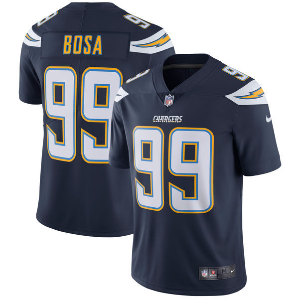 Los Angeles Chargers #99 Joey Bosa Nike Navy Vapor Untouchable Limited Stitched Jersey - Zenithce