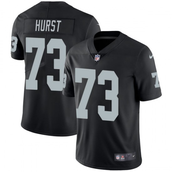 Raiders #73 Maurice Hurst Vapor Untouchable Limited Stitched Jersey - Zenithce