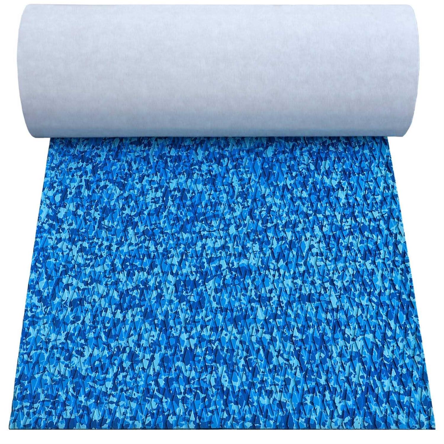 Hjdeck Boat Flooring Eva Foam Boat Decking Non Slip Marine Carpet 94.5×23.62 Self Adhesive Marine Deck - Zenithce