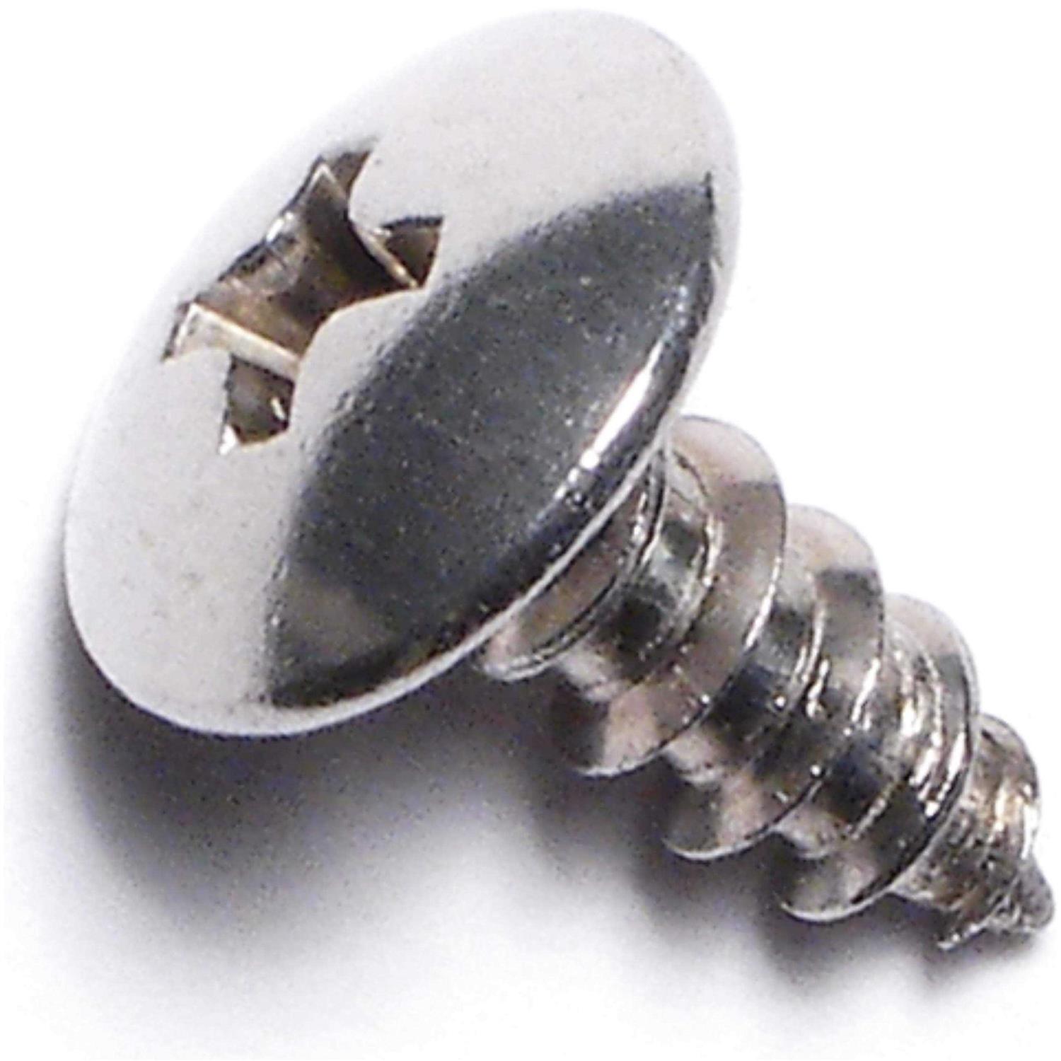 Monster Fastener #10 x 1 Black Phosphate Phillips Oval Trim Sheet Metal Screws Smsows-035 - Zenithce