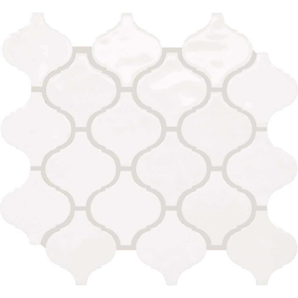 Daltile LuxeCraft 4-1/4 in. x 12-7/8 in. Glazed Ceramic Undulated Wall Tile - Zenithce
