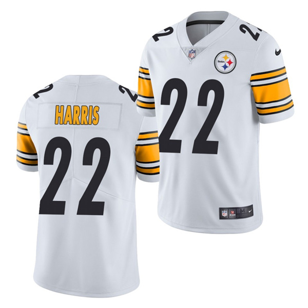 Pittsburgh Steelers #22 Najee Harris White 2021 Vapor Untouchable Limited Stitched Jersey - Zenithce