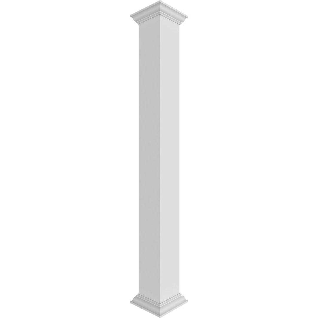 Ekena Millwork GVPVE12X1801FUN Vertical Gable Vent Functional PVC Gable Vent w/ 1 x 4 Flat Trim Frame - Zenithce