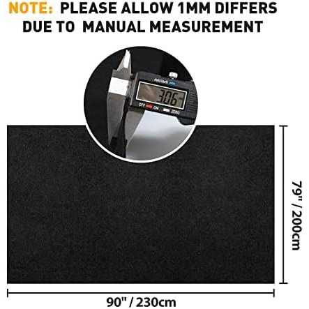 Halero Black Underfelt Carpet For Speaker Sub Box Carpet - Zenithce