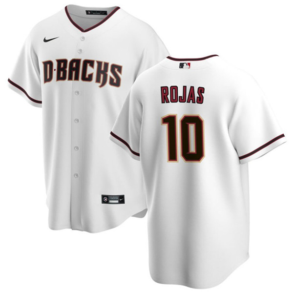 Arizona Diamondbacks #10 Josh Rojas White Cool Base Stitched Jersey - Zenithce
