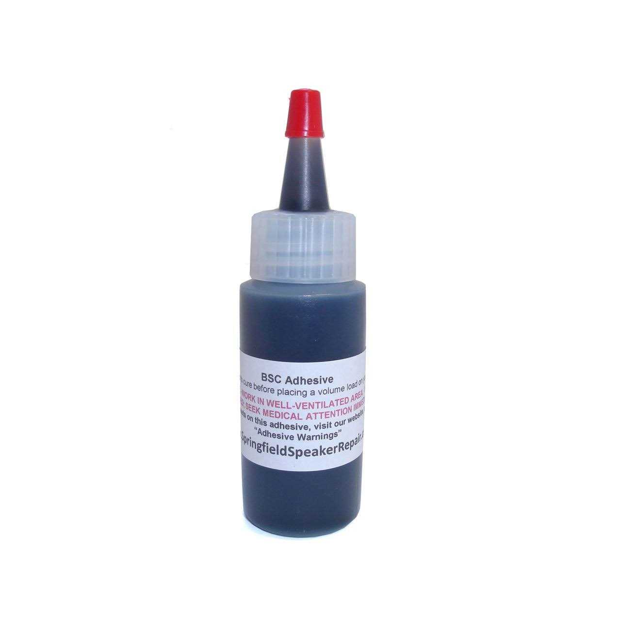Pro-Grade Black Rubberized Speaker Repair Adhesive Glue - Zenithce