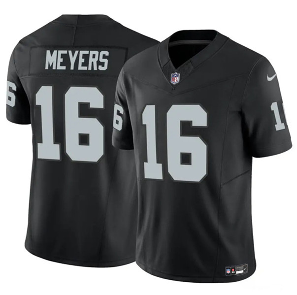 Las Vegas Raiders #16 Jakobi Meyers Black 2023 F.U.S.E Vapor Untouchable Stitched Jersey - Zenithce