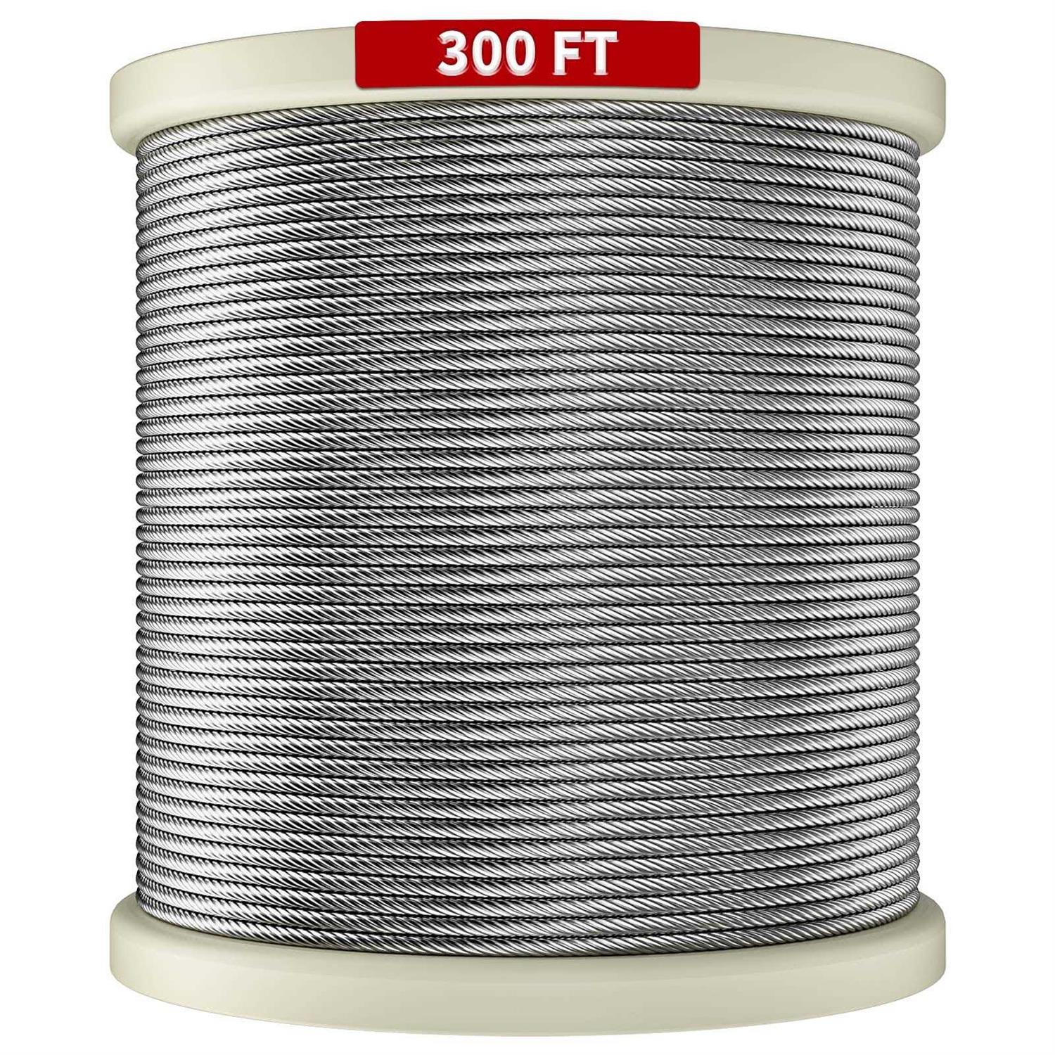 LuckIn 1/8 Stainless Steel Cable T316 Cable Railing - Zenithce
