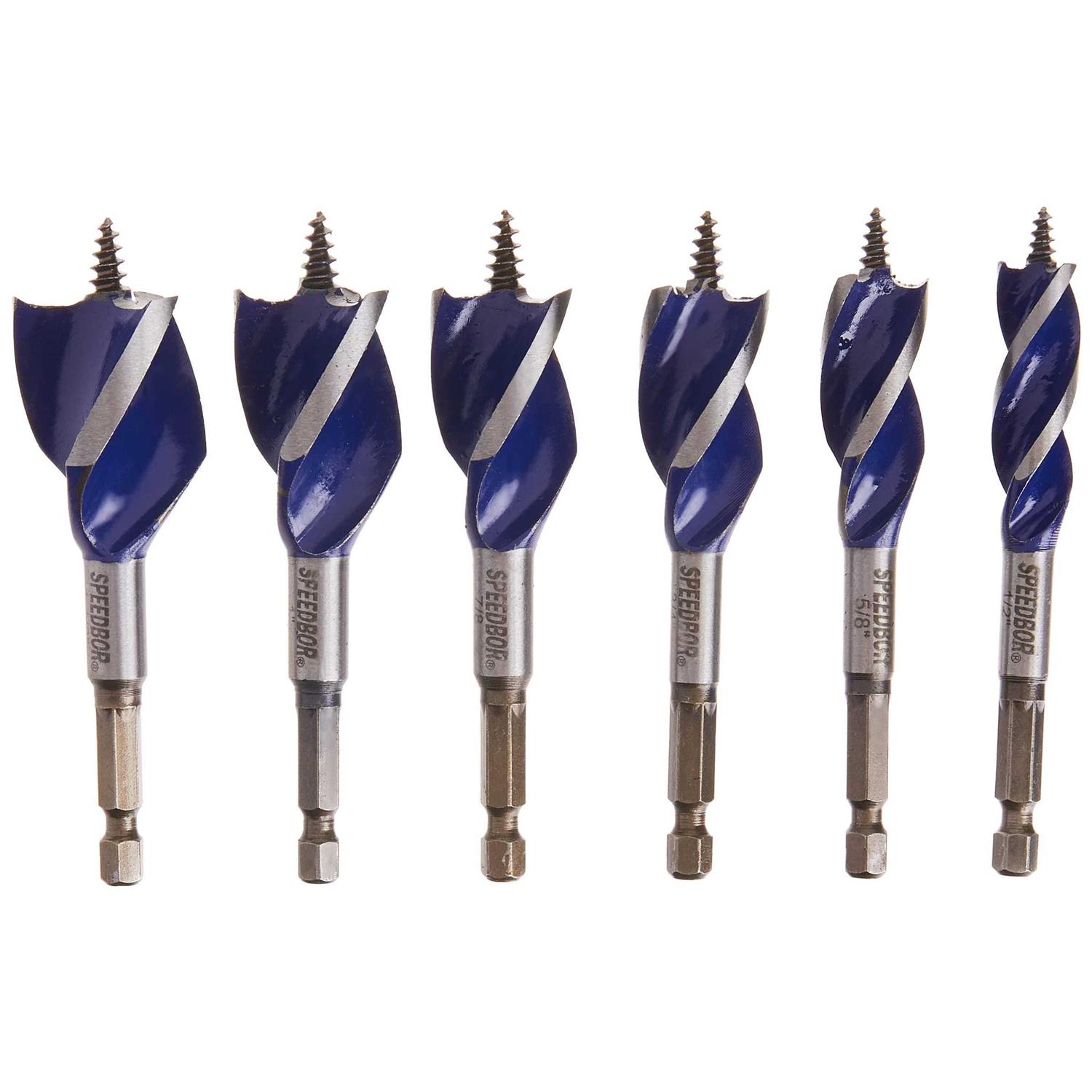 Irwin Speedbor 5 pc. Spade Bit Set 88885 - Zenithce