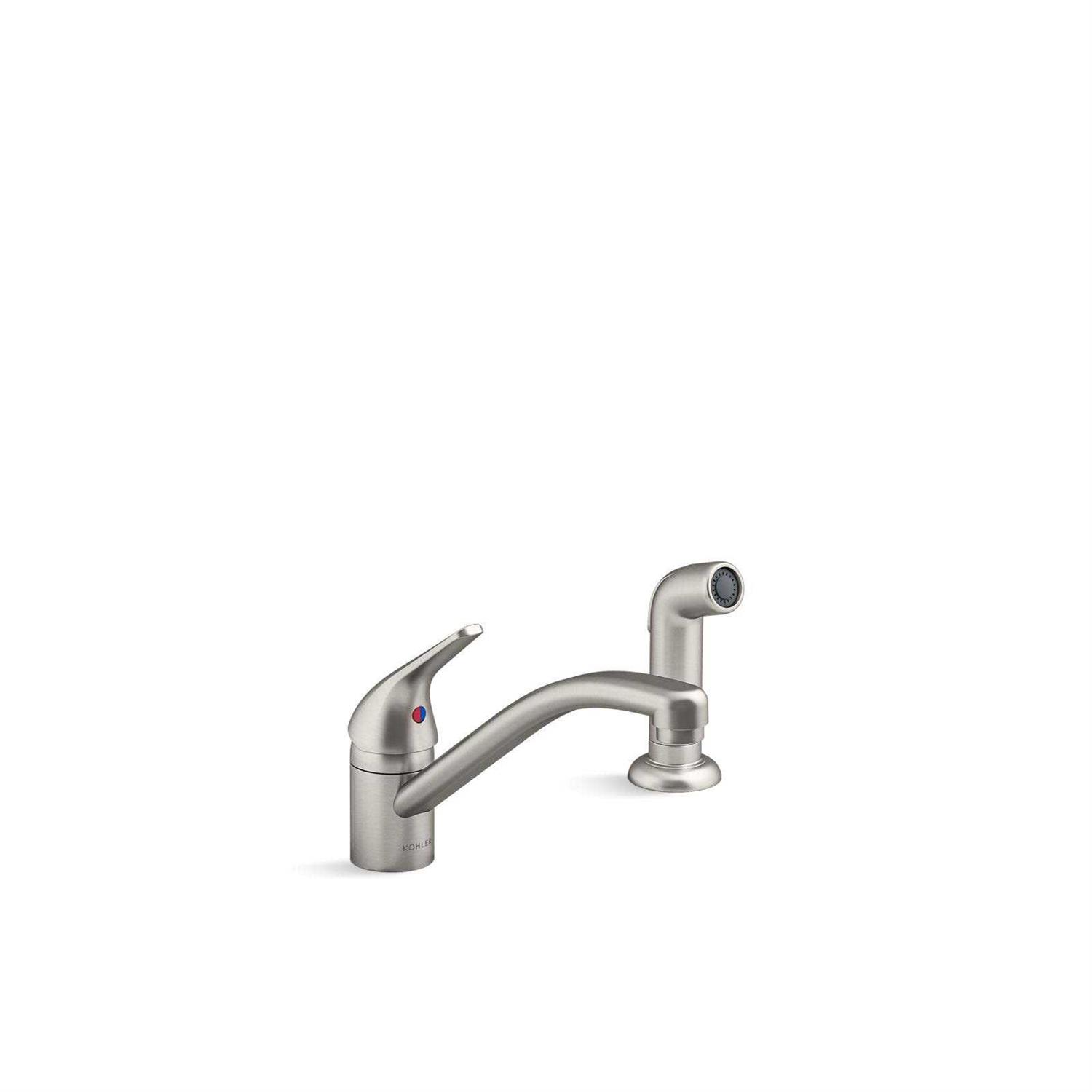 Kohler Jolt Pull-Out Single-Handle Kitchen sink Faucet - Zenithce