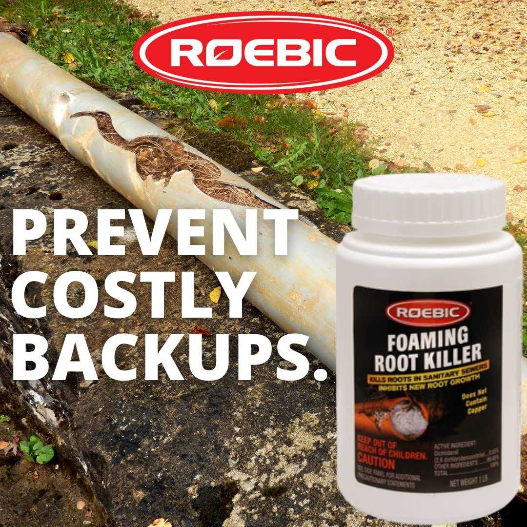 Roebic Foaming Root Killer - Zenithce