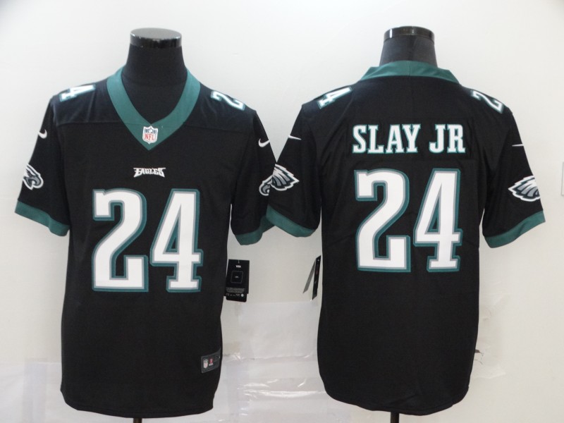 Philadelphia Eagles #24 Darius Slay JR Black Vapor Untouchable Limited Stitched Jersey - Zenithce