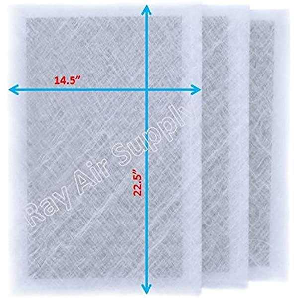Rayair Supply micropower Guard Air Cleaner Replacement Filter Pads - Zenithce