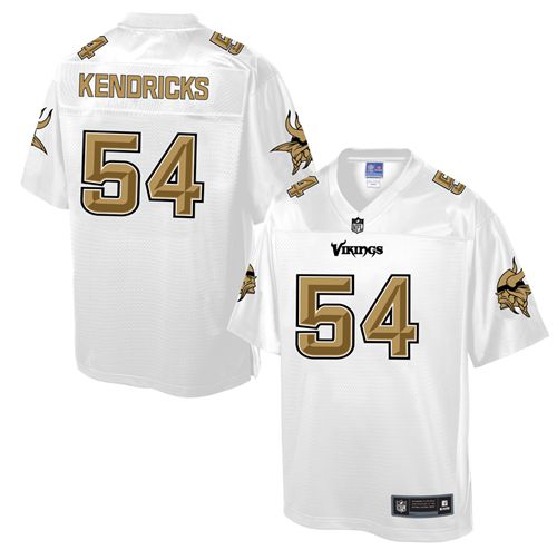 Vikings #54 Eric Kendricks White Pro Line Fashion Game Nike Jersey - Zenithce