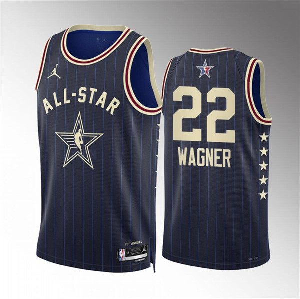 2024 All-Star #22 Franz Wagner Navy Stitched Jersey - Zenithce