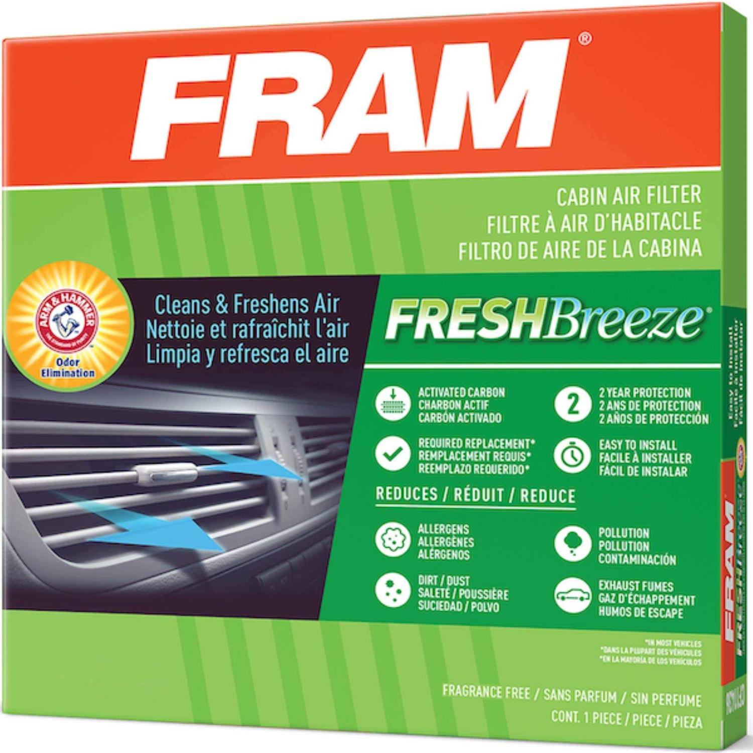 Fram CF9119A Fresh Breeze Cabin Air Filter - Zenithce