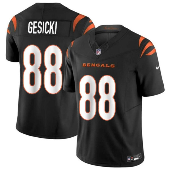 Cincinnati Bengals #88 Mike Gesicki Black 2024 F.U.S.E. Vapor Untouchable Limited Stitched Jersey - Zenithce