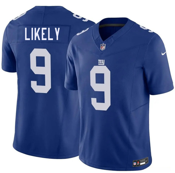 New York Giants #9 Isaiah Likely Blue 2026 F.U.S.E. Vapor Untouchable Limited Stitched Jersey - Zenithce