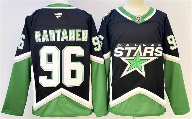 Dallas Stars #96 Mikko Rantanen Black 2025-26 Alternate Stitched Jersey - Zenithce