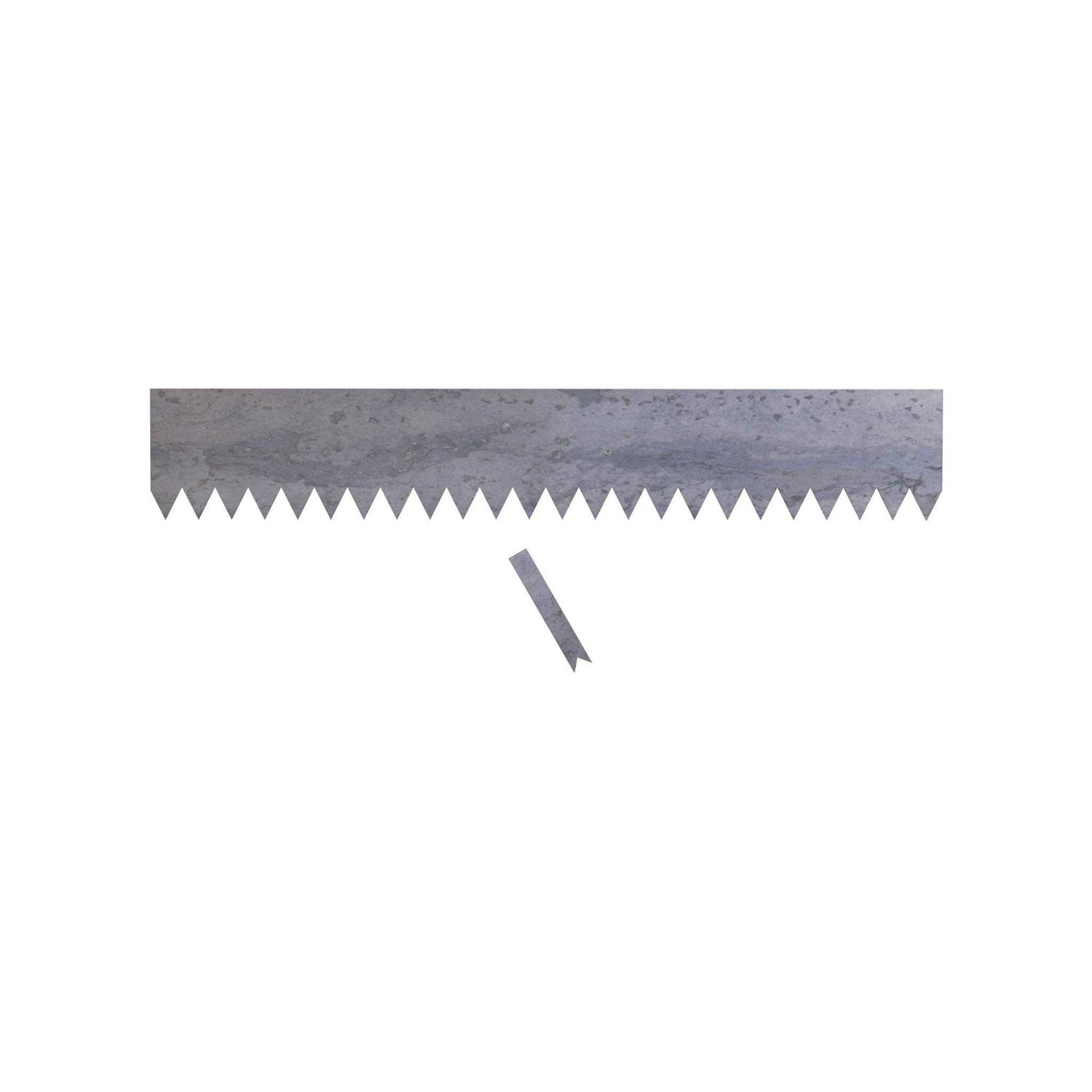 Edge Right Hammer-In Landscape Edging COR-TEN Steel 4ft Strips - Zenithce