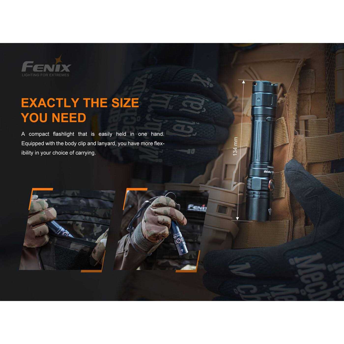 Fenix PD32 V2.0 Flashlight - Zenithce