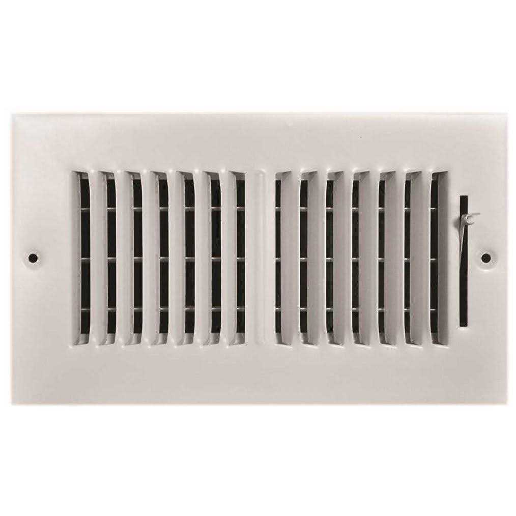 Truaire 2-Way Steel Wall/Ceiling Register - Zenithce