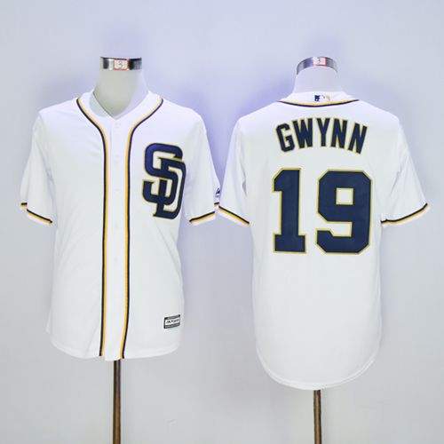 Padres #19 Tony Gwynn White New Cool Base Stitched Jersey - Zenithce