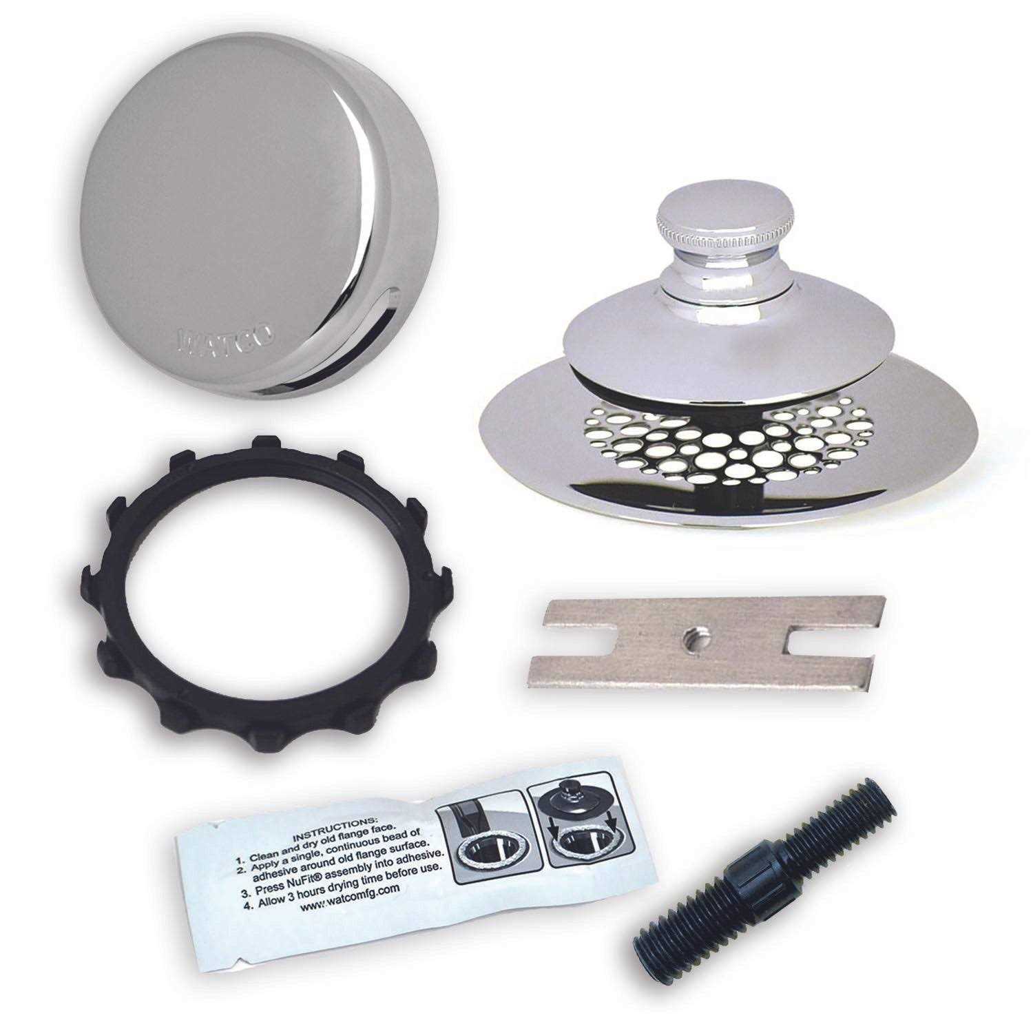 Watco SimpliQuick Tub Fix Bathtub Stopper - Zenithce