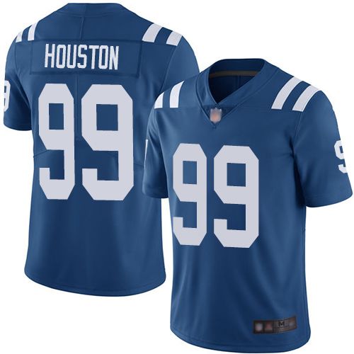 Indianapolis Colts #99 Justin Houston Royal Blue Vapor Untouchable Limited Stitched Jersey - Zenithce