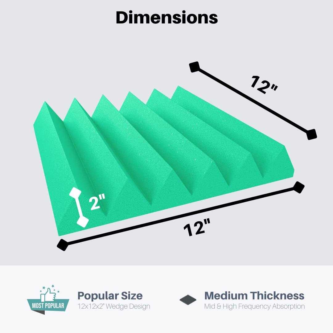 Soundproofing Acoustic Studio Foam - Zenithce
