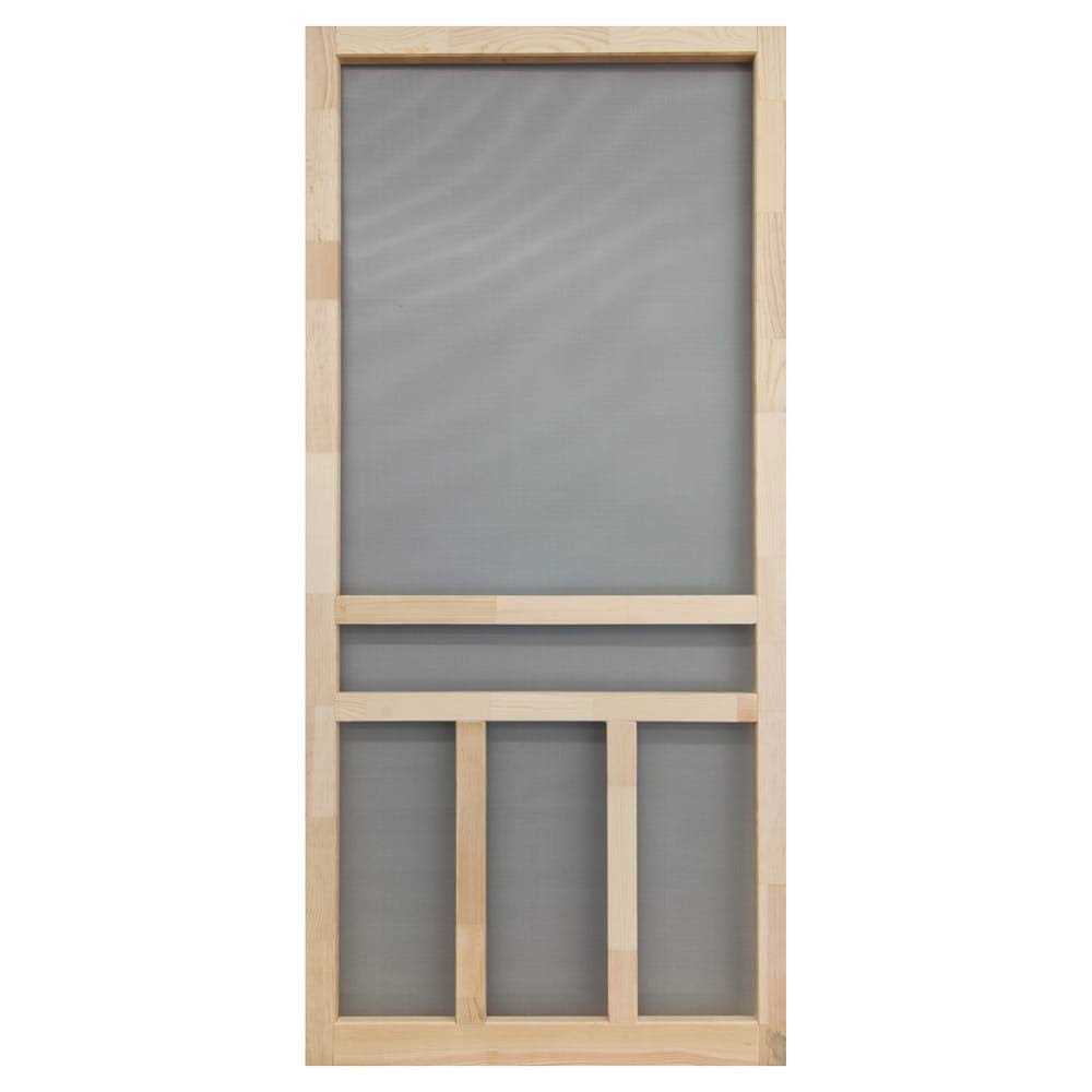 Screen Tight Chesapeake 36-in x 80-in Wood Hinged Screen Door | WCPK36XL - Zenithce